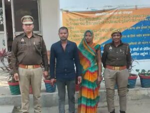 कानपुर में पत्नी-देवर ने पति पर किया हमला:आपत्तिजनक हालत में देखने पर हंसिए से गर्दन पर वार, दोनों को गिरफ्तार कर पुलिस ने भेजा जेल