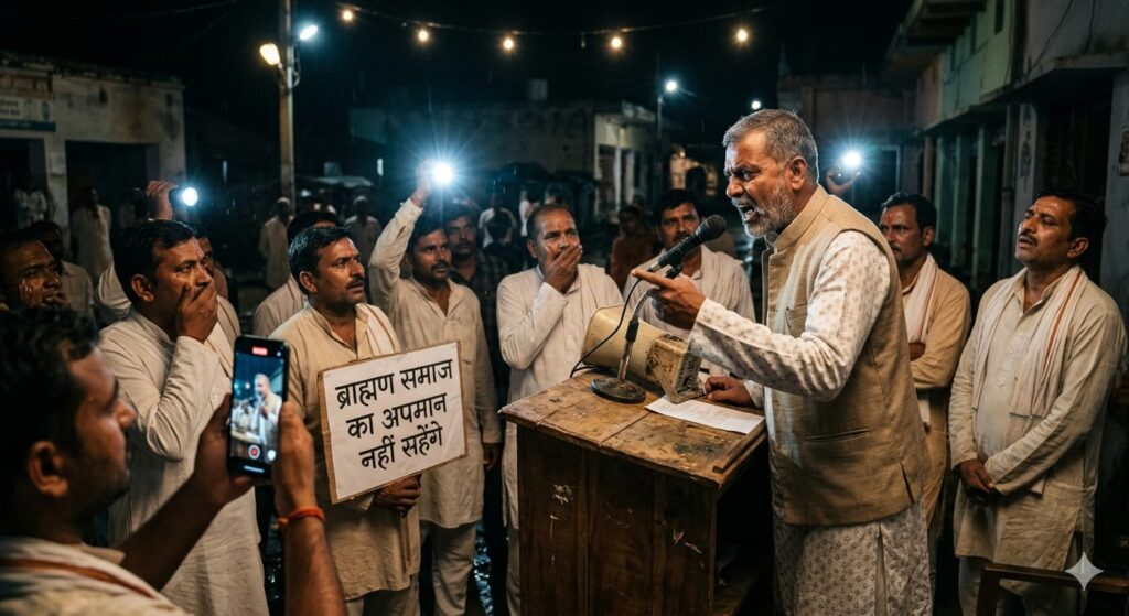 प्रधान प्रतिनिधि का ब्राह्मणों को गाली देने का ऑडियो वायरल